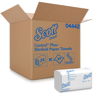 Essuie-mains blanc - Kimberly-Clark 04442 (Caisse de 24)